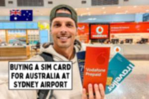 Buying a Sim Card at Sydney Airport in 2024