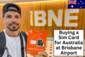 Buying a Sim Card at Brisbane Airport in 2024